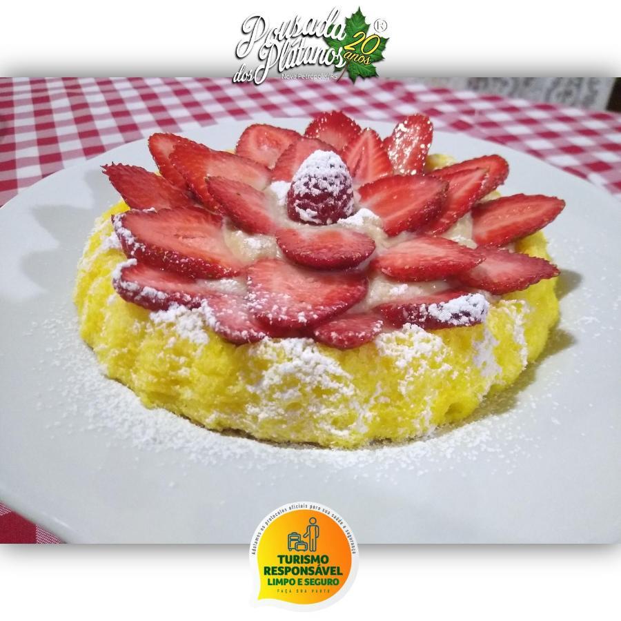Pousada Dos Platanos Nova Petropolis Bagian luar foto